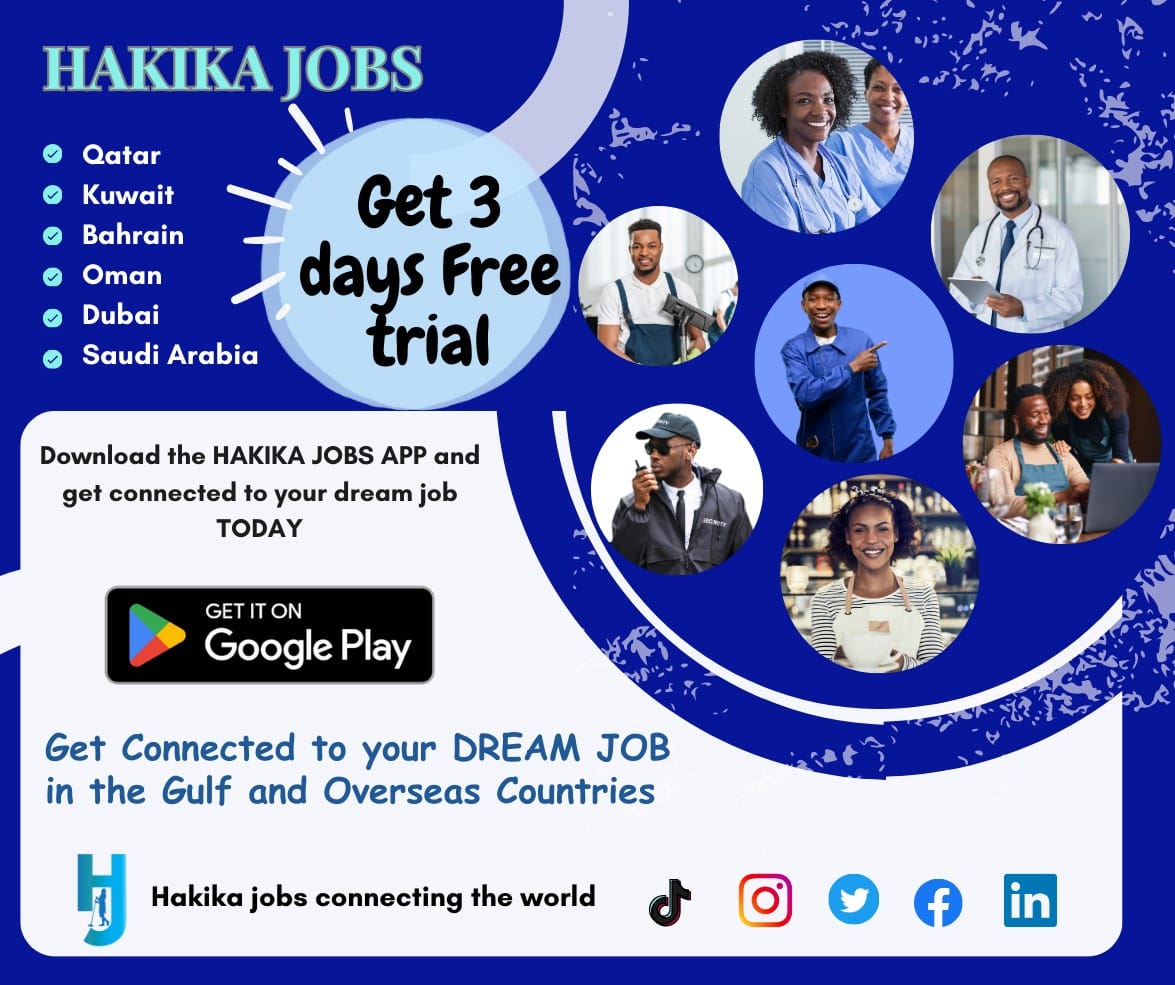 Hakika Jobs Mobile App Features